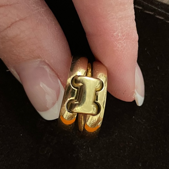 SOLD ❌ HERMES 18K Yellow Gold Olympe Ring - Picture 5 of 10